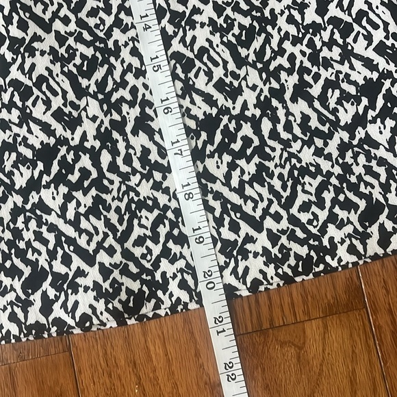 ✅Premise Midi Black & White Comfort Waist Skirt size L - Picture 7 of 9